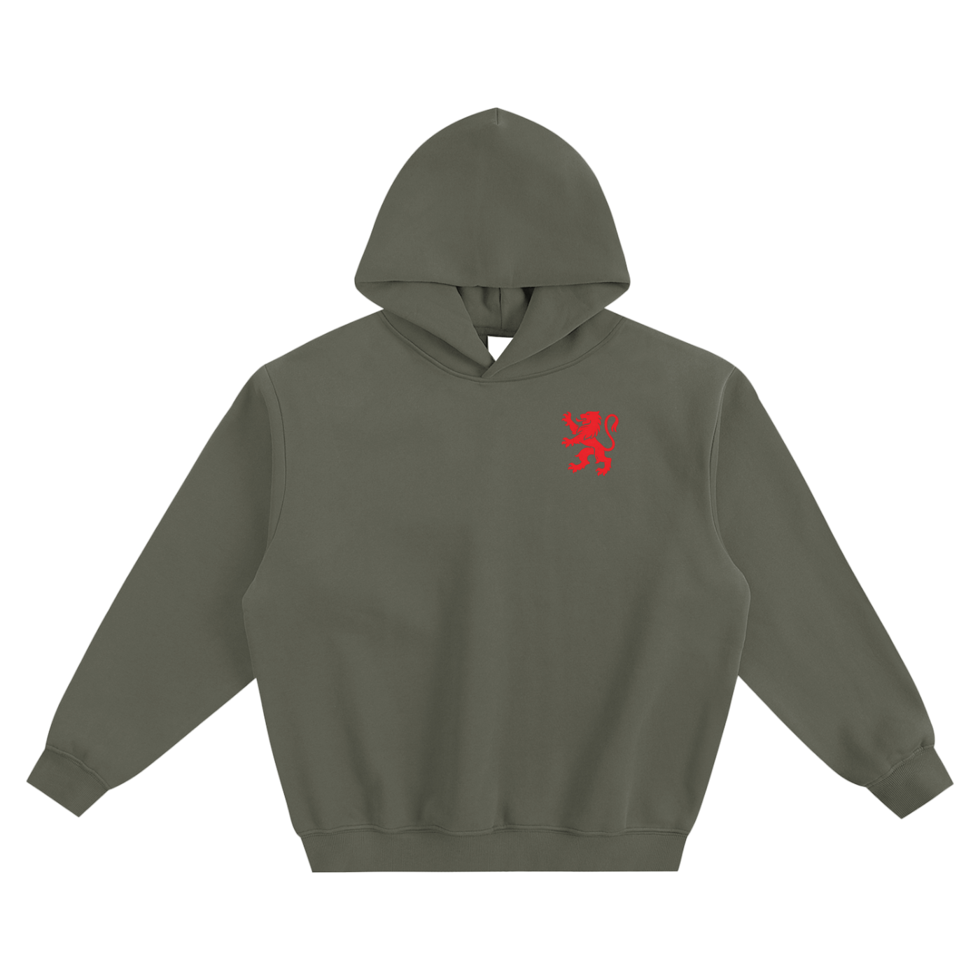 Fleeced Boxy Hoodie