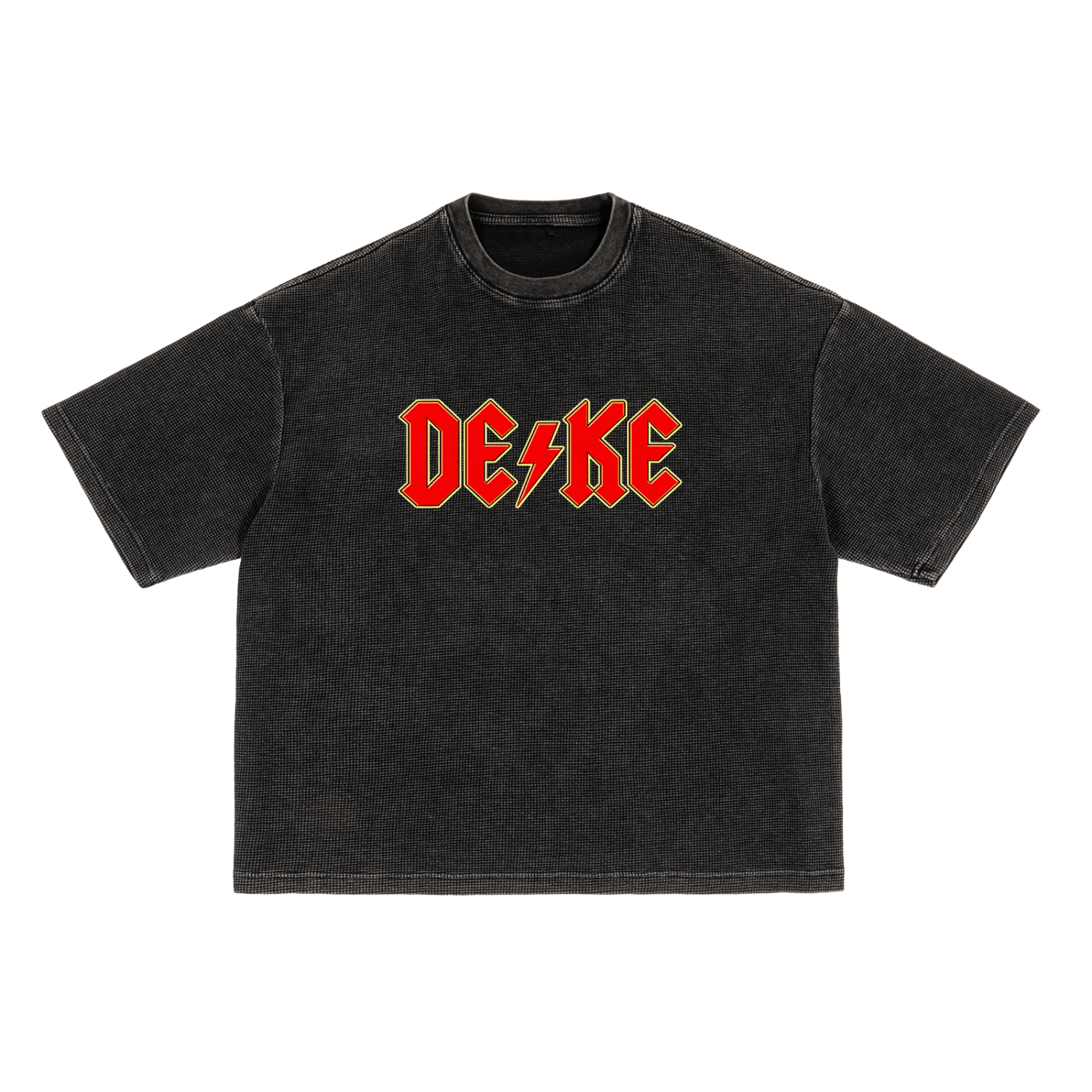 DEKE Waffle shirt acdc